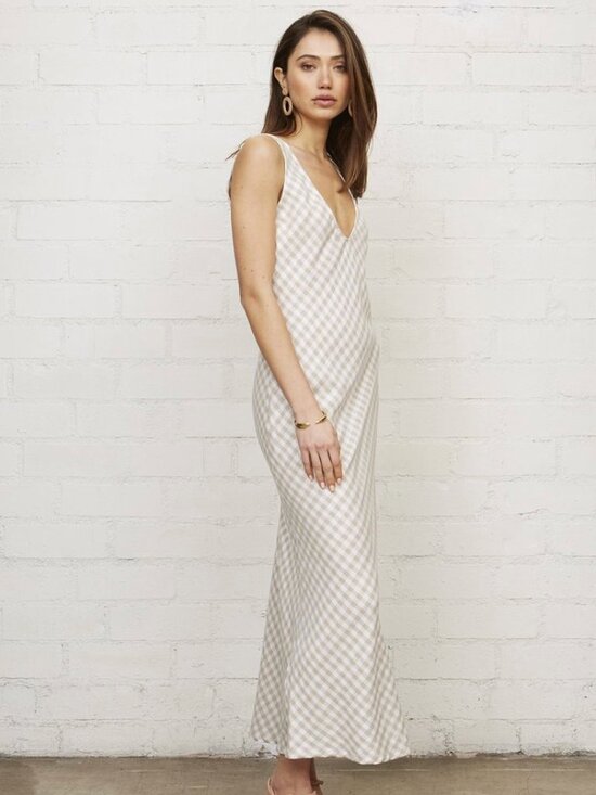 Rachel Pally Gingham Bias Dress XS - Picture 2 of 5